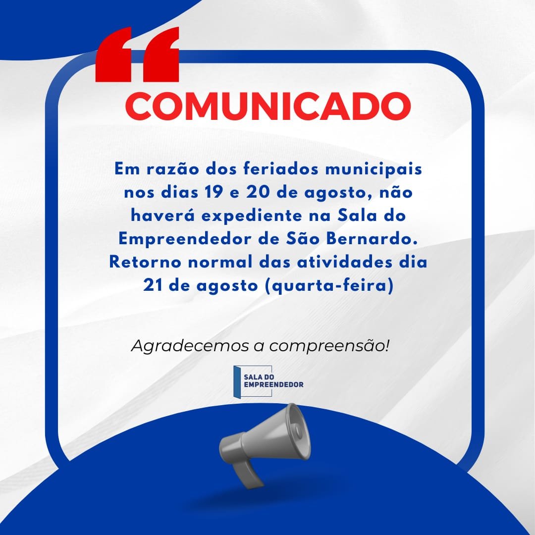 COMUNICADO